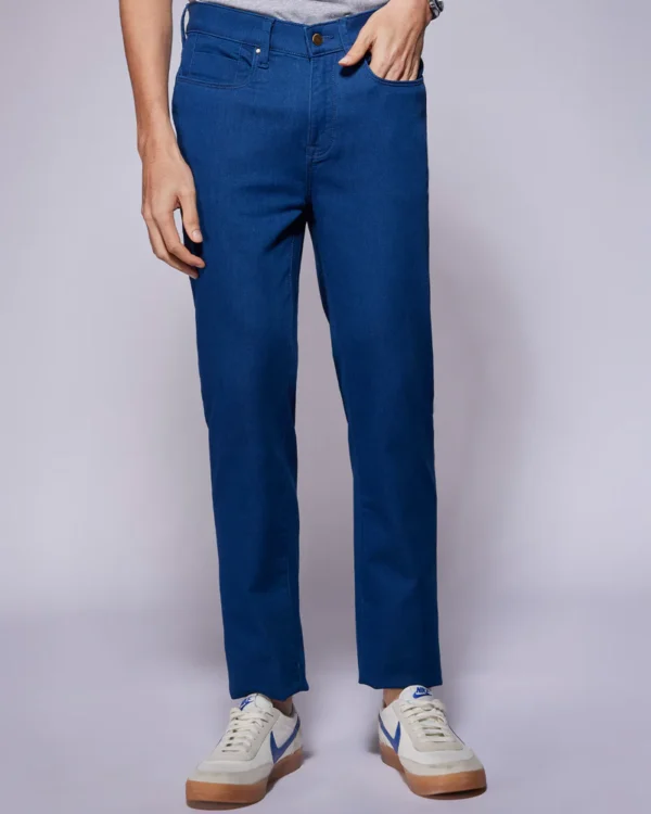 Marcoe Indigo Dobby Stretch Jeans