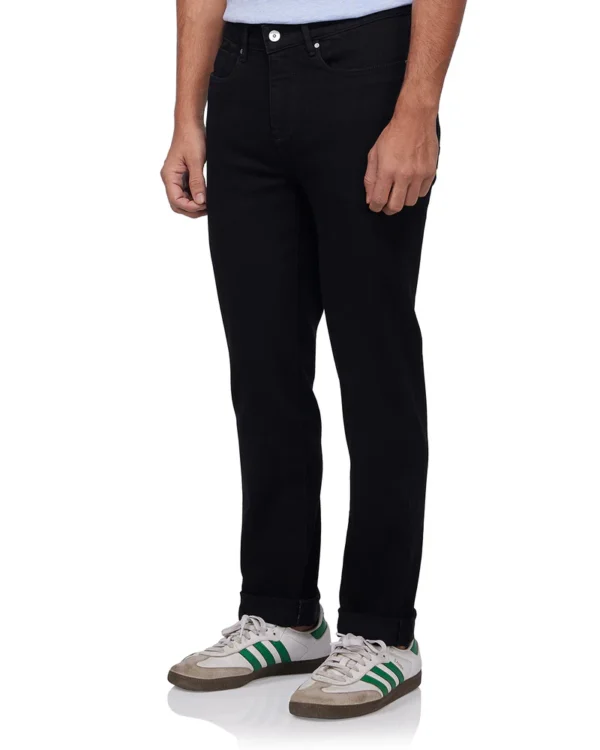 Marcoe Twill Stretch Jeans - Black - Image 2